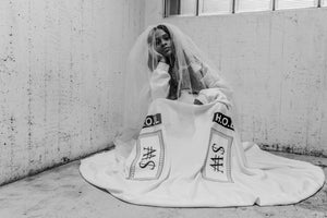 HOL X STRNG WMN WHITE GOWN